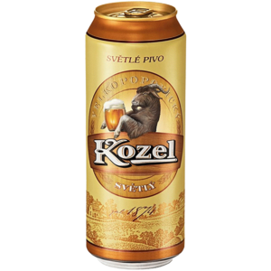 Пиво "Velkopopovicky Kozel" светлое 0,45 л