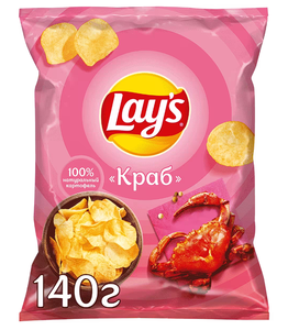Чипсы "Lay's" Краб 140 г