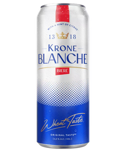 Пиво "Krone Blanche Biere светлое" 0,45 л